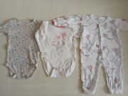 Body z długim rękawkiem I śpioszki rozmiar 74