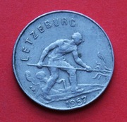 1  Frank  1957 r.    - Luksemburg     