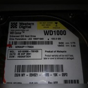 Dysk hdd WD1000 WD Caviar 100GB na czesci 