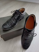 Buty garniturowe, czarne, skóra roz 34