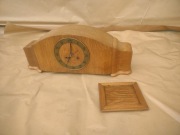 Obudowa starego zegara przerobiona na kwarc.