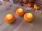 Lampka Dynia - oświetlenie LED świeczka