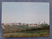 PRL lata 70te kartka pocztowa Sandomierz -  zapisana