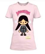 T-shirt Koszulka Wednesday Addams Toca Boca110-164