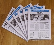 Leuchtturm 332339 - 5x stron, kart Vario 5C (jednostronna, przezroczysta) 