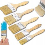 zestaw pędzli malarskich pędzel malarski do malowania ścian i mebli 5szt