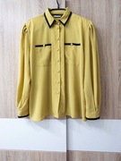 koszula, rozm. XXL, luźny krój, vintage, retro, marszczenia, kołnierzyk