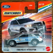 Matchbox 2026 FORD POLICE INTERCEPTOR JHP46 28/125 1:64