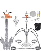 Fajka wodna Shisha admy silver XXL 