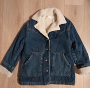 Kurtka jeansowa z futerkiem Zara 152 cm 11-12 lat