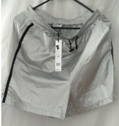 srebrne spodenki Noisy May 