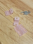 Mocowanie frontu do teleskopowej szuflady