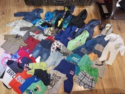 Bardzo duża paczka paka zestaw ciuchów 92