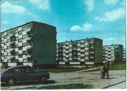 ŁÓDŻ -- AUTO - FSO WARSZAWA -- BLOKI -- 1972