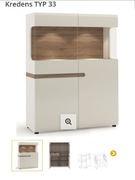 Kredens - witryna Linate TYP 33 stan dobry