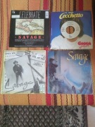 Savage-cztery 7"single winylowe razem, jeden pakiet 