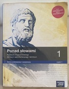 Język polski 1 Ponad Słowami 1 część 1 podręcznik używana