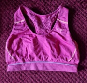 Biustonosz stanik sportowy różowy Pierre Robert size M