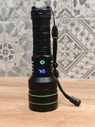 Kensun Latarka taktyczna LED bateria 26650 zasięg Zoomable do 1500m