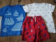 Next spodenki tshirt 98 lato zestaw