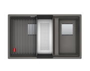 Zlew FRANKE Kanon KNG 160-46-21 kamienny szary 