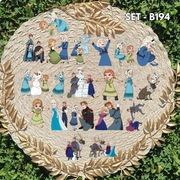 Komplet naklejek | Kraina Lodu