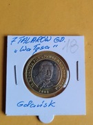 18 Moneta zastępcza 7 talarów gdańskich  Wałęsa