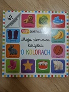 Akademia mądrego dziecka Moja pierwsza książka o kolorach Jak Nowa