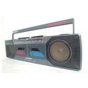 Vintage Bombox Telefunken RC760TS Bass Boster APD Sound Equalizer