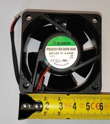 Wentylator SUNON PE60251BX-0000-AA9 60x60x25mm 12V 4.44W 7600RPM