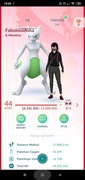 Pokemon go 44lvl Account/200 SHINY/150 LEGENDARY