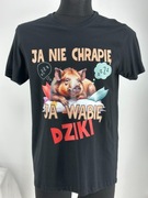 koszulka z nadrukiem męska rozmiar L