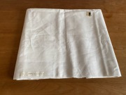 Obrus Biały Halbleinen Nowy 130x130