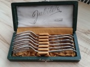 SREBRZONE WIDELCZYKI DO CIASTA TORTU HEFRA FRAGET WZÓR RAPSODIA