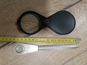 Nóż do kopert lupa powiększająca PRL DDR 