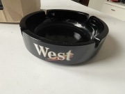 Duże Popielniczki WEST CIGARETTES FRANCE 90’ x 6 - NOWE !