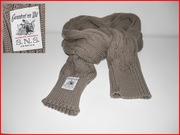 SUPER szal RĘKAW S.N.S Herning Denemark długi 180 cm gruby 100% WEŁNA 500zł