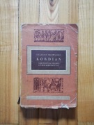 książka "Kordian" Juliusz Słowacki 