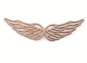 Skrzydła drewniane 2 szt., wzór nr 2.