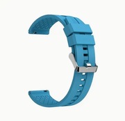 Pasek silikonowy do Smartwatcha szybki montaż 22mm -niebieski