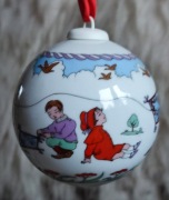 Rosenthal GmbH Hutschenreuther Bombka porcelanowa 1991