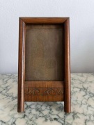 Drewniana ramka na zdjęcie. Secesja. XIX w.