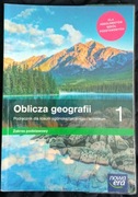 Oblicza geografii podręcznik liceum 1 kl. stan bdb-