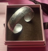 Unikat WARMET rękodzieło bransoleta Siezieniewscy srebro 800 18/19 23.8 g.