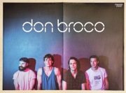 Don Broco - Plakat/poster z 2018 r. - Format A3 (ok. 40 x 29 cm) - NOWY!