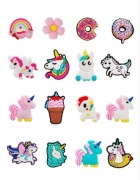 Nowy zestaw przypinki do butów charms piny ozdoby koniki