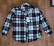 Nowa koszula wierzchnia w kratkę Pull&Bear rozmiar S