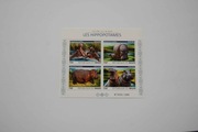 Niger Sw 3853-56** hipopotamy /ms/