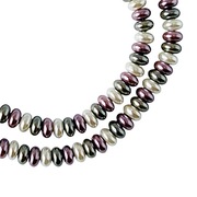 Perła SEA SHELL PEARL, Koraliki Oponka, 3 kolory, 3x5 mm., 20 szt.