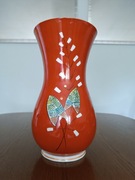 Duży wazon Wallendorf, Pikasiak unikatowy 30 cm.